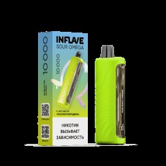 Электронная сигарета Inflave Omega 10000 Кислая смородина