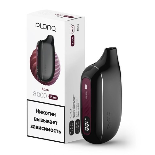 Электронная сигарета Plonq Max Smart Cola Ice (Плонг Макс Смарт Кола)