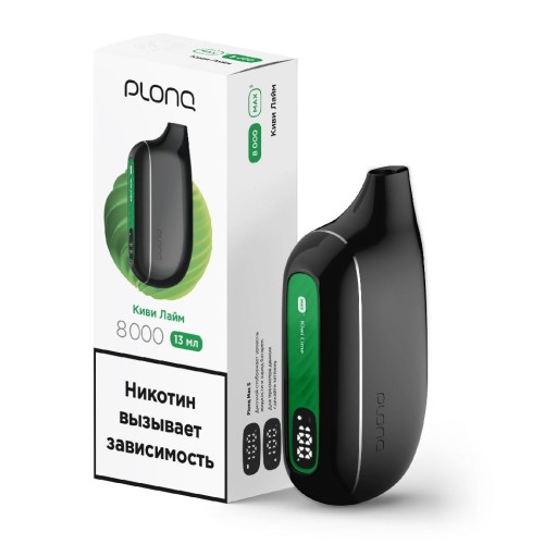 Электронная сигарета Plonq Max Smart Kiwi Lime (Плонг Макс Смарт Киви Лайм)