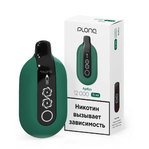 Электронная сигарета PLONQ ULTRA 12000 затяжек Арбуз