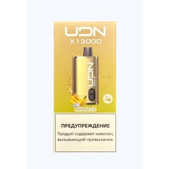 Электронная сигарета UDN BAR X 13000 Банан лёд