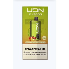 Электронная сигарета UDN BAR X 13000 Яблоко Клубника Лимон