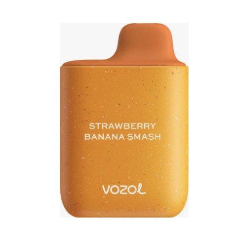 Электронная сигарета Vozol Star 4000 затяжек Strawberry Banana (Возол Стар 4000 затяжек Клубника Банан)