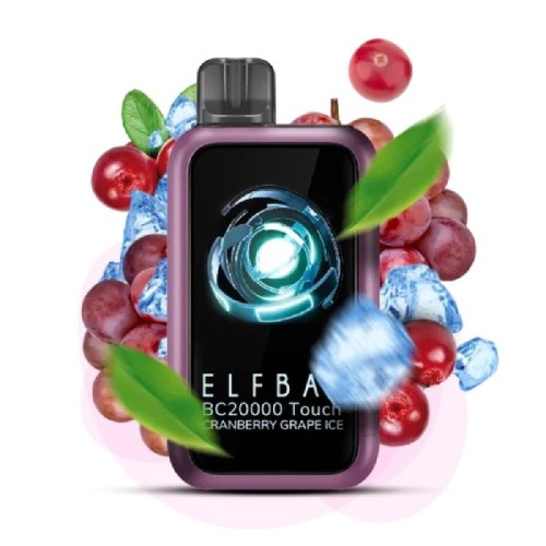 Elf Bar BC20000 Touch - Клюква Виноград Лёд (Cranberry Grape Ice)