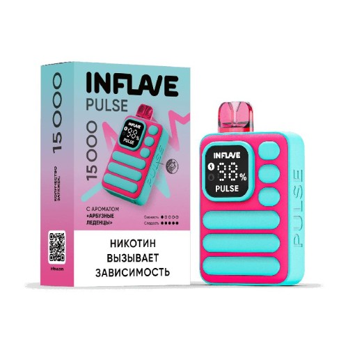 INFLAVE PULSE 15000 Арбузные леденцы 2%