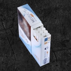 Сигареты Мевиус ЛСС Скай Блю 6 (MEVIUS LSS Sky Blue) раздвижная пачка