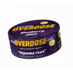 Табак для кальяна Overdose – Blueberry 2022 25 гр.