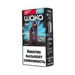 WAKA BLAST 38000 Hard - Клубника арбуз + лед микс