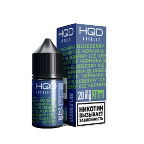 Жидкость HQD ABSOLUT BERRIES LINE Blueberry ice / Черника